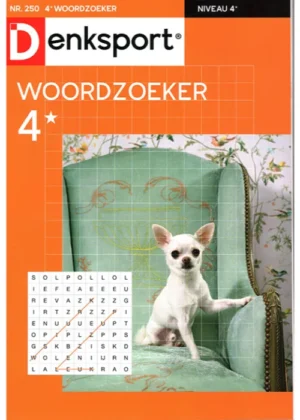 Denksport Woordzoeker - 4* 250 2025