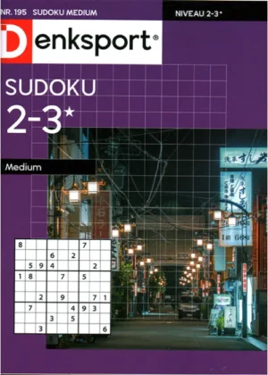 Denksport Sudoku Medium - 195 2025