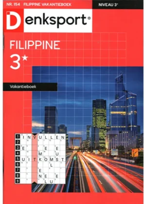 Denksport Filippine Vakantieboek - 3* 154 2025