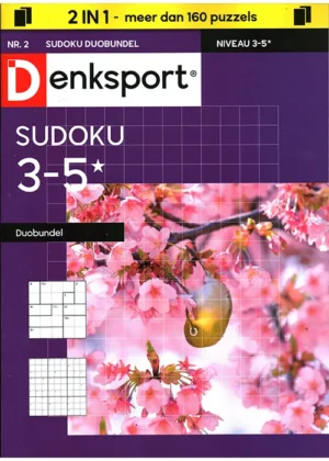 Denksport Sudoku Duobundel - 02 2025