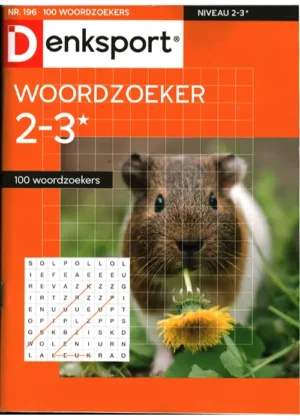 Denksport Woordzoeker 100 Woordzoekers - 196 2025