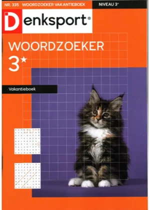 Denksport Woordzoeker Vakantieboek - 335 2025