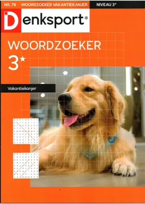 Denksport Woordzoeker Vakantiekanjer - 78 2025