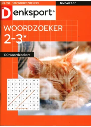 Denksport Woordzoeker 100 Woordzoekers - 197 2025