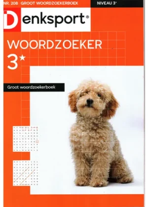 Denksport Groot Woordzoekerboek - 208 2025