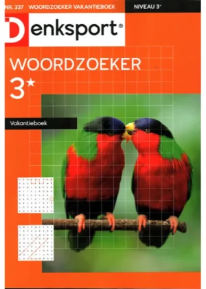 Denksport Woordzoeker Vakantieboek - 337 2025