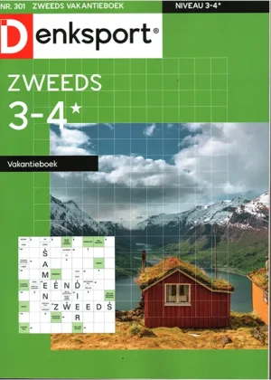 Denksport Zweeds Vakantieboek - 3-4* 301 2025