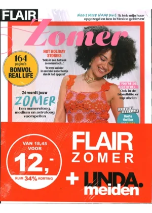 Pakket LINDA.Meiden Zomerspecial + Flair Zomerboek 2025