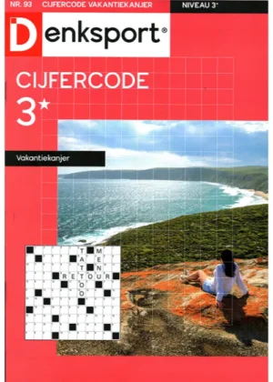 Denksport Cijfercode Vakantiekanjer - 93 2025