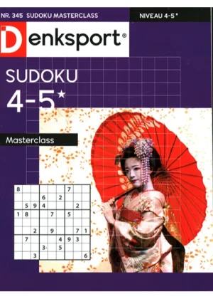 Denksport Sudoku Masterclass - 345 2025