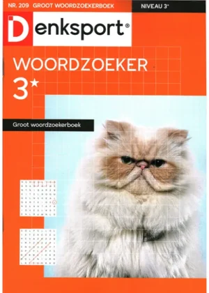 Denksport Groot Woordzoekerboek - 209 2025