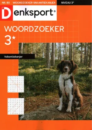 Denksport Woordzoeker Vakantiekanjer - 80 2025