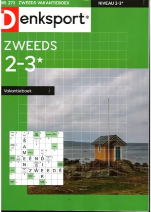 Denksport Zweeds Vakantieboek - 2-3* 272 2025