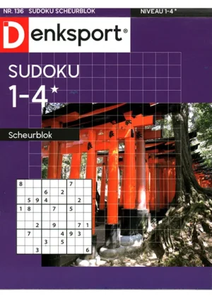 Denksport Sudoku Scheurblok - 136 2025
