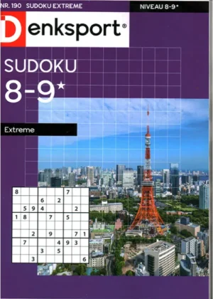 Denksport Sudoku Extreme - 190 2025
