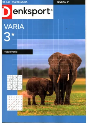 Denksport Puzzelvaria - 343 2025