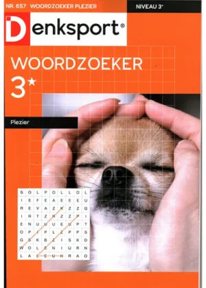 Denksport Woordzoeker Plezier - 657 2025