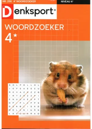 Denksport Woordzoeker - 4* 256 2025