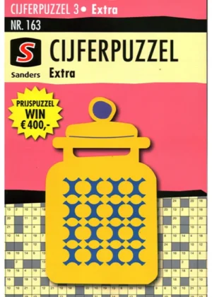 Sanders Cijferpuzzel Extra - 163 2025