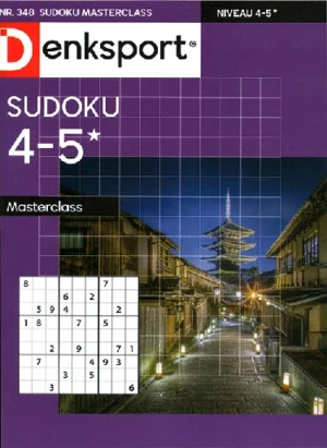 Denksport Sudoku Masterclass- 348 2025