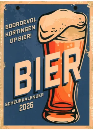 Bier Scheurkalender - 2026