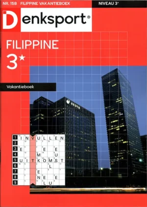 Denksport Filippine Vakantieboek - 3* 158 2025