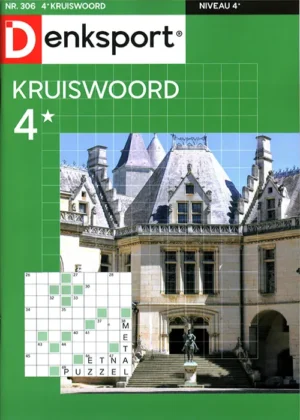 Denksport Kruiswoord - 4* 306 2025