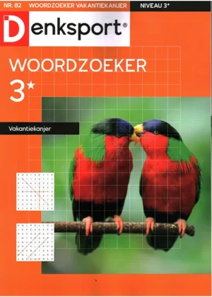 Denksport Woordzoeker Vakantiekanjer - 82 2025
