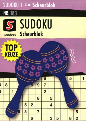 Sanders Sudoku Scheurblok - 183 2025