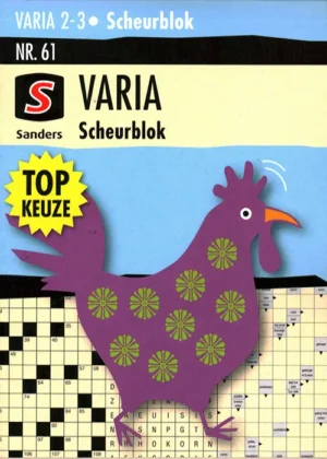 Sanders Varia Scheurblok - 61 2025