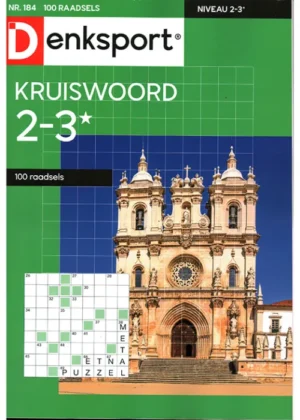 Denksport Kruiswoord 100 Raadsels - 184 2025