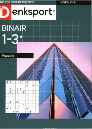 Denksport Binair Puzzels - 206 2025