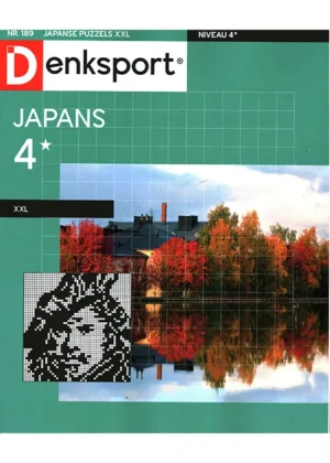 Denksport Japanse puzzels XXL - 189 2025