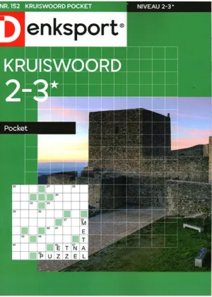 Denksport Kruiswoord Pocket - 152 2025