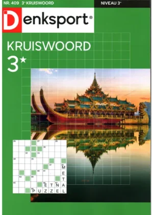 Denksport Kruiswoord - 3* 409 2025