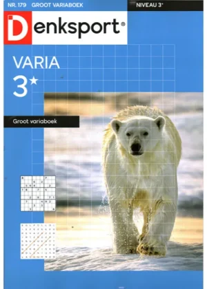 Denksport Groot Variaboek - 179 2025