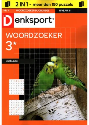Denksport Woordzoeker Duobundel - 3* - 04 2025