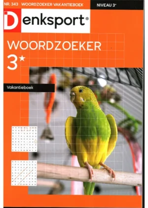 Denksport Woordzoeker Vakantieboek - 343 2025