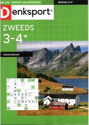 Denksport Zweeds Vakantieboek - 3-4* 305 2025