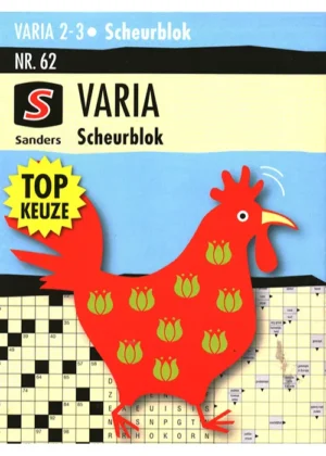 Sanders Varia Scheurblok - 62 2025