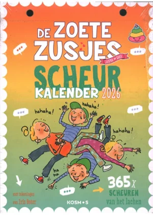 De Zoete Zusjes Scheurkalender - 2026