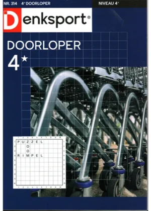 Denksport Doorloper - 4* 314 2025