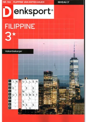 Denksport Filippine Vakantiekanjer - 102 2025