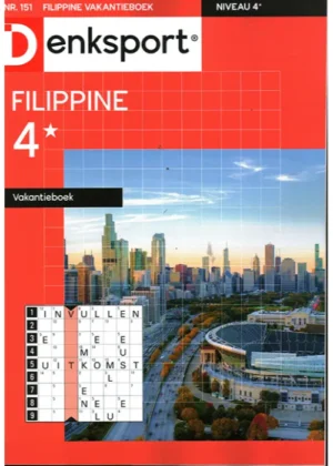 Denksport Filippine Vakantieboek - 4* 151 2025