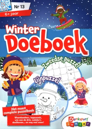 Denksport voor kids! Winter Doeboek - 13 2025