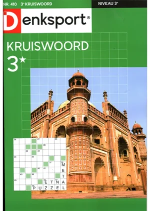 Denksport Kruiswoord - 3* 410 2025