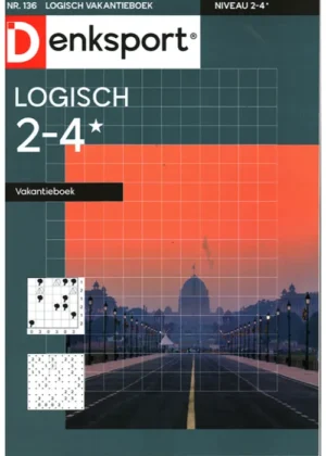 Denksport Logisch Vakantieboek - 136 2025