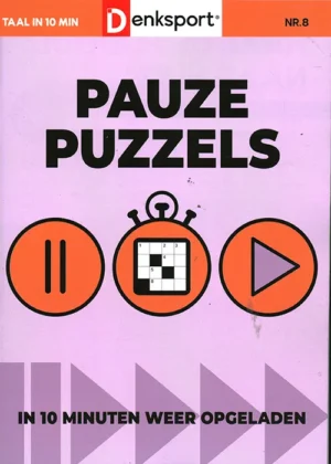 Denksport Taal Pauze Puzzels - 08 2025