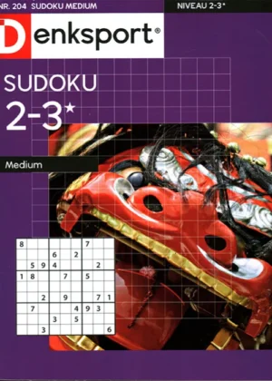 Denksport Sudoku Medium - 204 2025