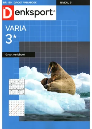 Denksport Groot Variaboek - 180 2025